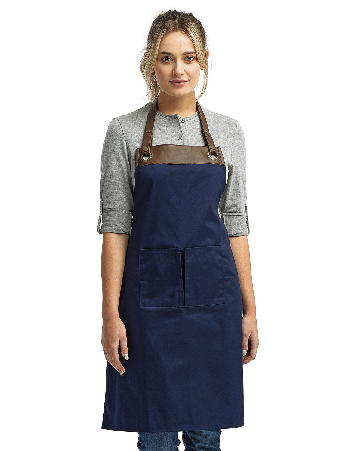 Artisan Collection by Reprime Espresso Bib Apron RP123