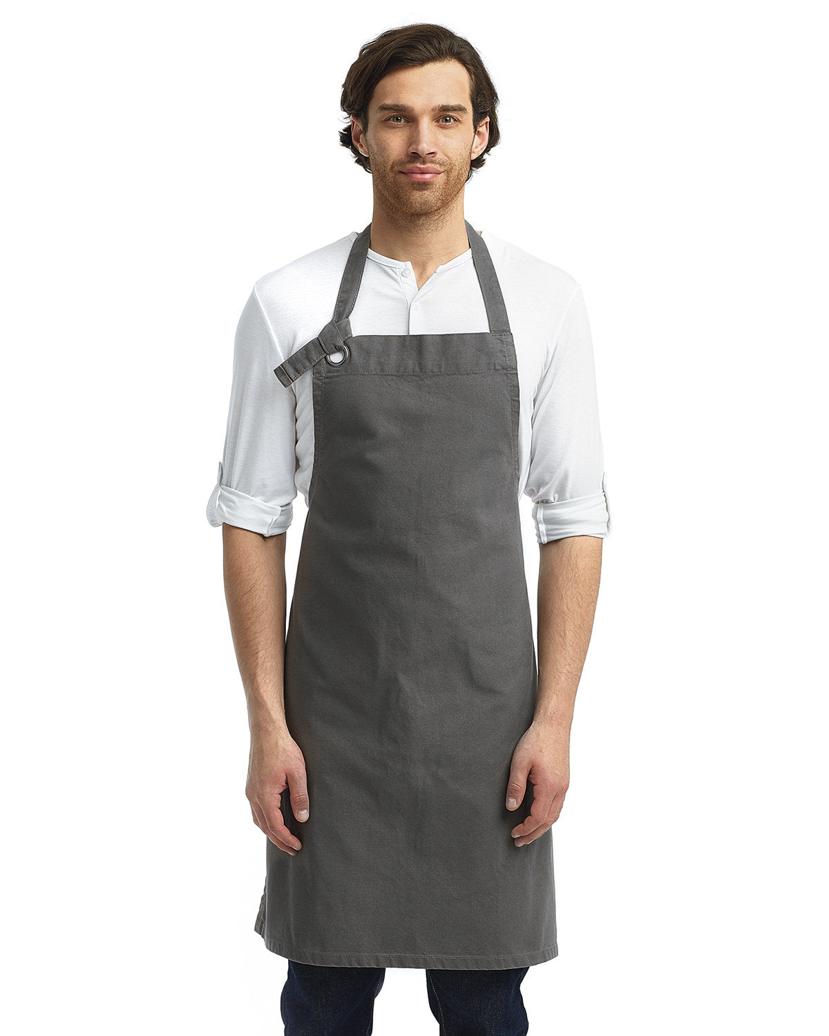 Artisan Collection by Reprime Unisex Calibre Heavy Cotton Canvas Bib Apron RP130