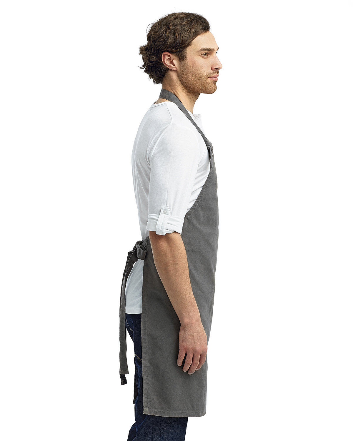 Artisan Collection by Reprime Unisex Calibre Heavy Cotton Canvas Bib Apron RP130