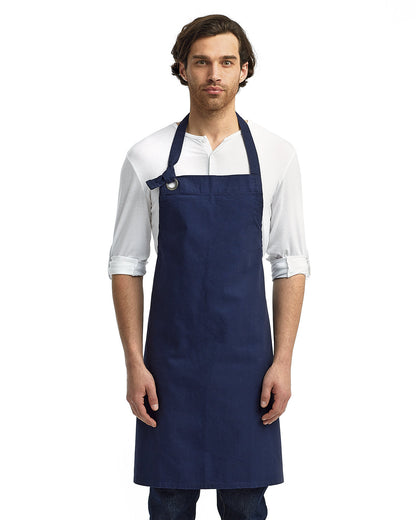 Artisan Collection by Reprime Unisex Calibre Heavy Cotton Canvas Bib Apron RP130