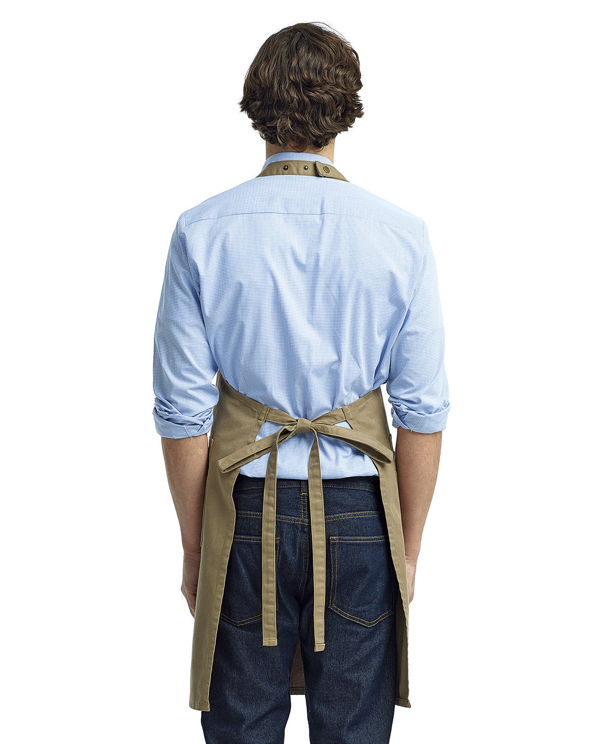 Artisan Collection by Reprime Unisex Cotton Chino Bib Apron RP132