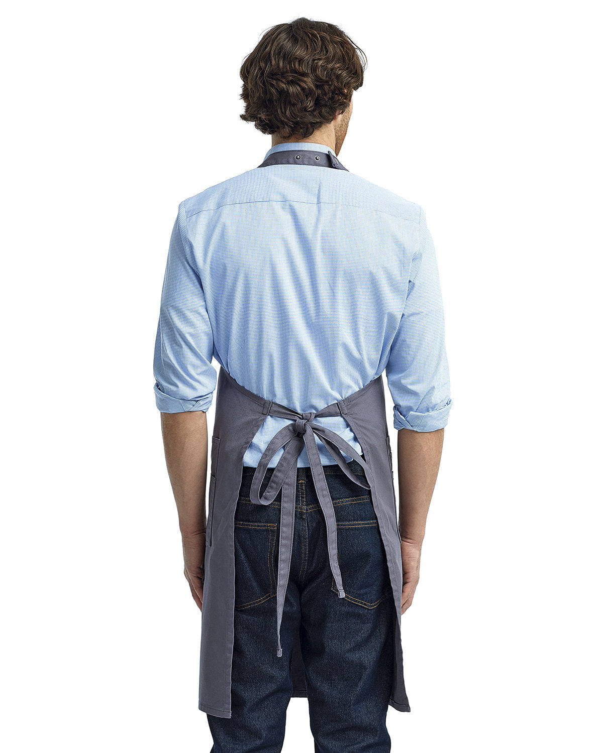 Artisan Collection by Reprime Unisex Cotton Chino Bib Apron RP132