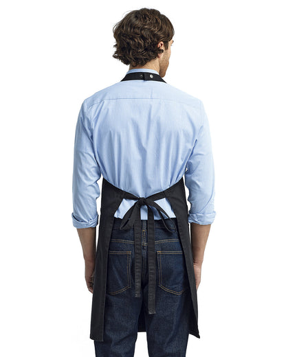 Artisan Collection by Reprime Unisex Cotton Chino Bib Apron RP132