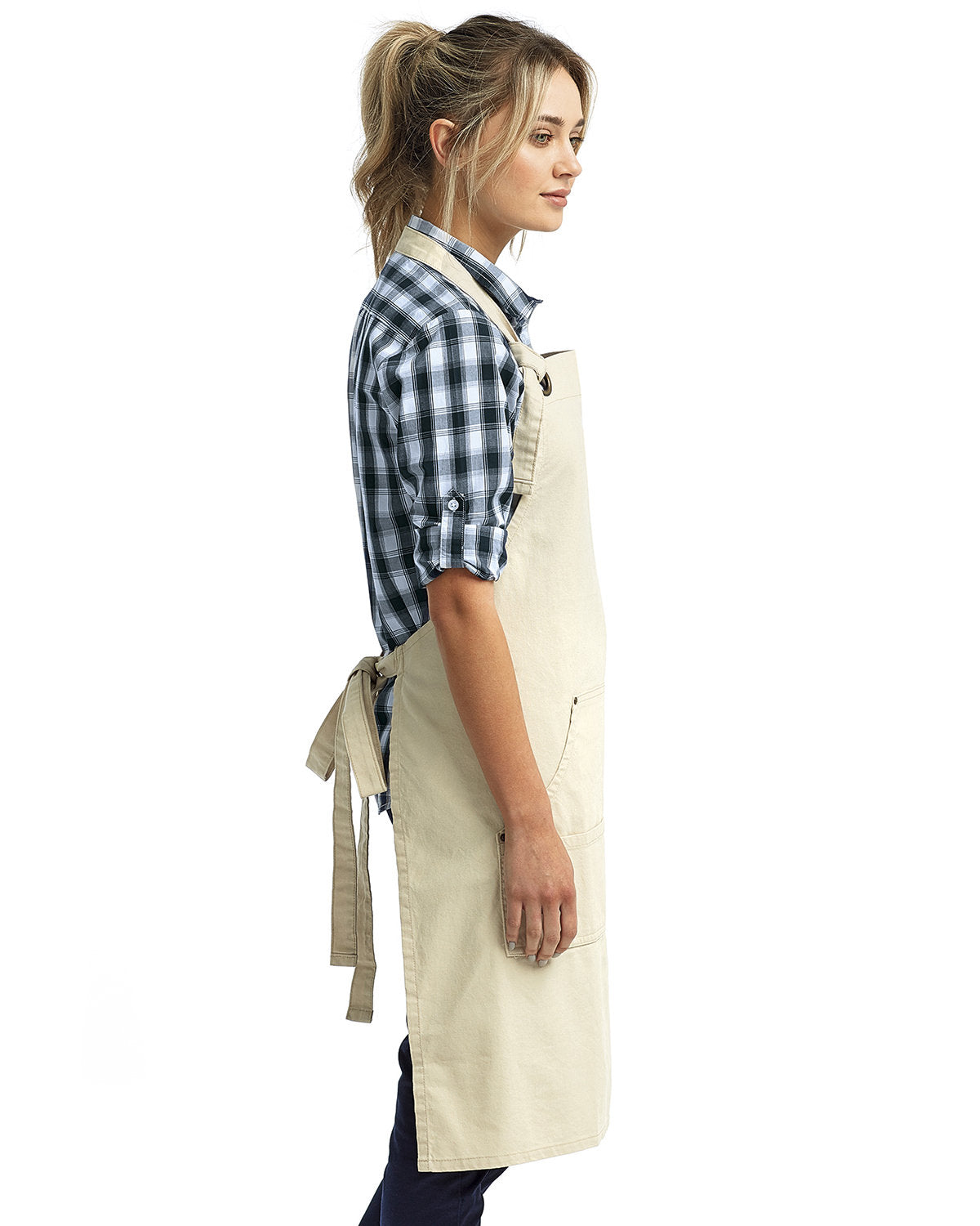 Artisan Collection by Reprime Unisex "Calibre" Heavy Cotton Canvas Pocket Apron RP137