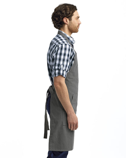 Artisan Collection by Reprime Unisex "Calibre" Heavy Cotton Canvas Pocket Apron RP137