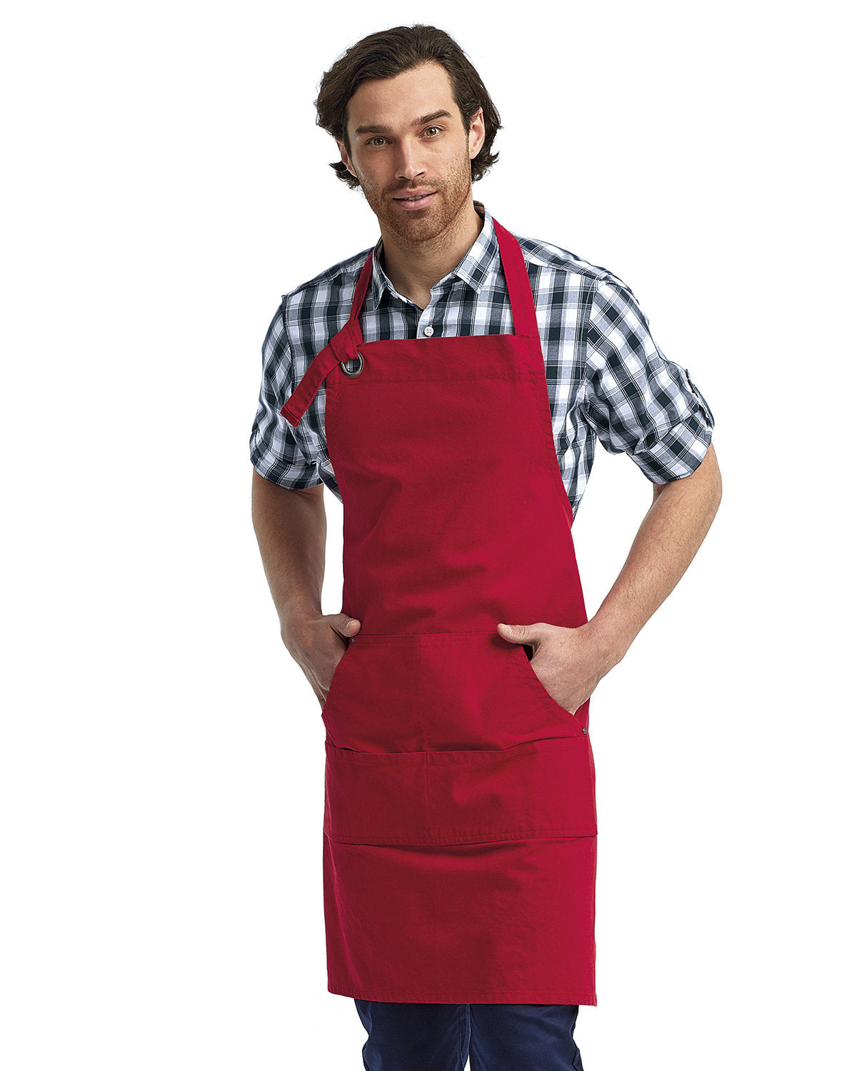 Artisan Collection by Reprime Unisex "Calibre" Heavy Cotton Canvas Pocket Apron RP137