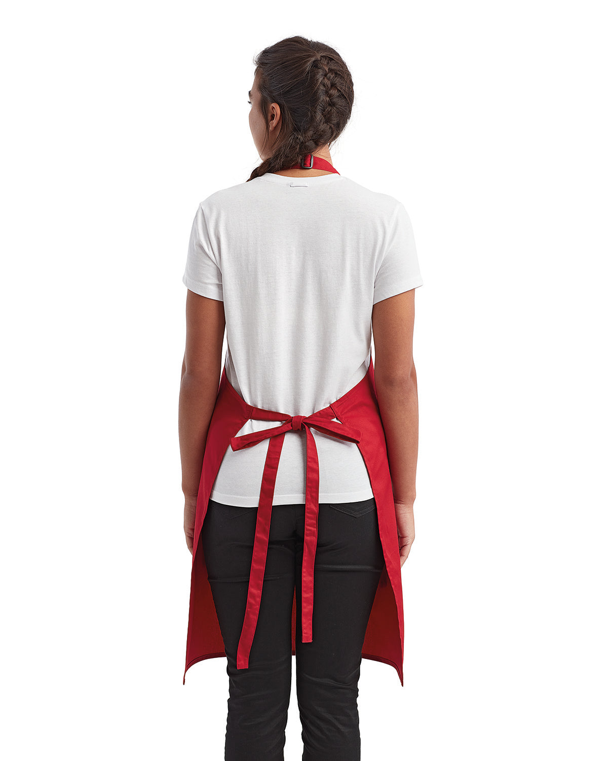 Artisan Collection by Reprime Unisex 'Colours' Recycled Bib Apron with Pocket RP154