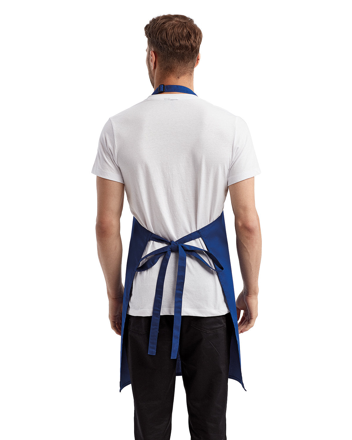 Artisan Collection by Reprime Unisex 'Colours' Recycled Bib Apron with Pocket RP154