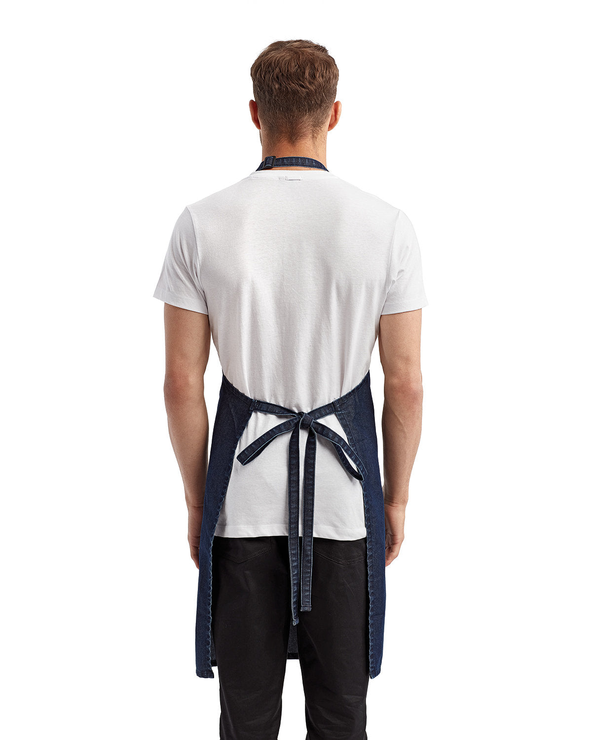 Artisan Collection by Reprime Unisex 'Colours' Recycled Bib Apron with Pocket RP154