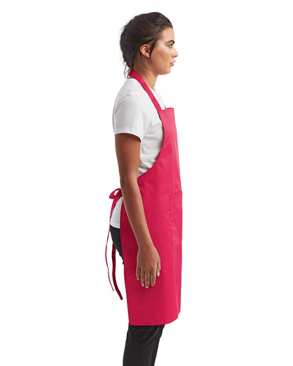 Artisan Collection by Reprime Unisex 'Colours' Recycled Bib Apron with Pocket RP154