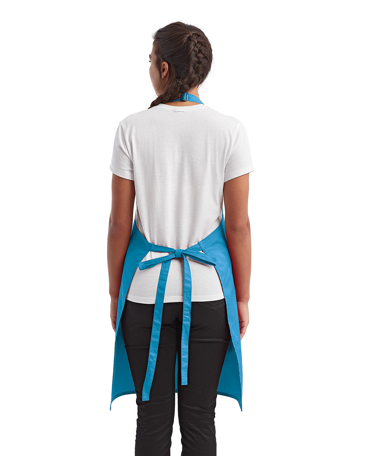 Artisan Collection by Reprime Unisex 'Colours' Recycled Bib Apron with Pocket RP154