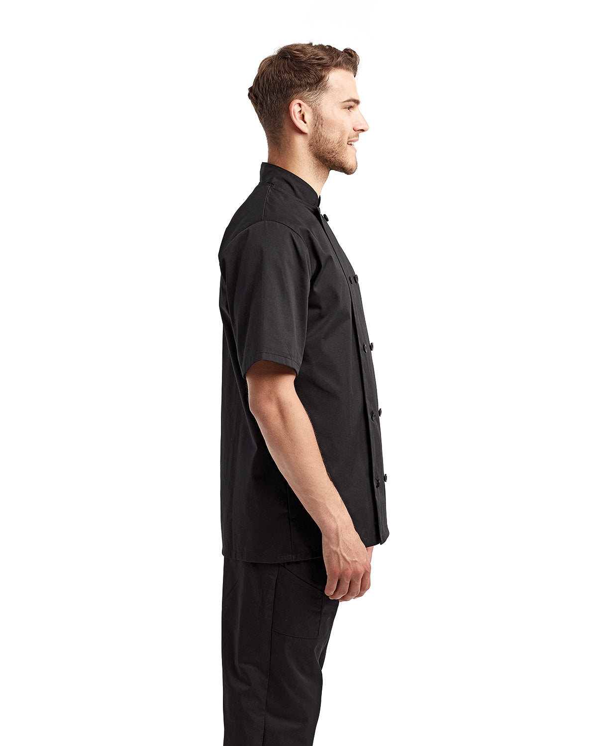 Artisan Collection by Reprime Unisex Short-Sleeve Recycled Chef's Coat RP656