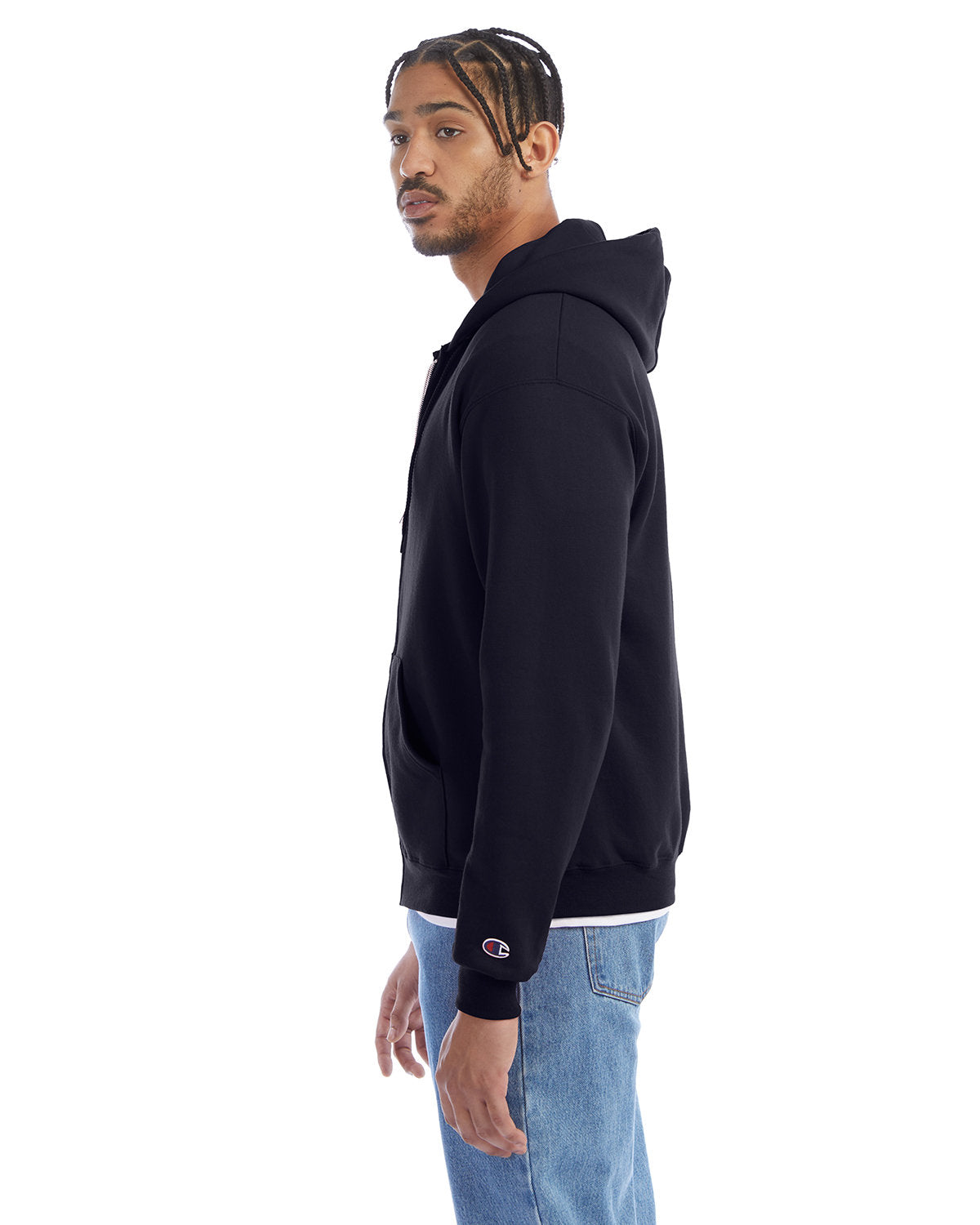 Champion Adult Powerblend® Full-Zip Hooded Sweatshirt S800