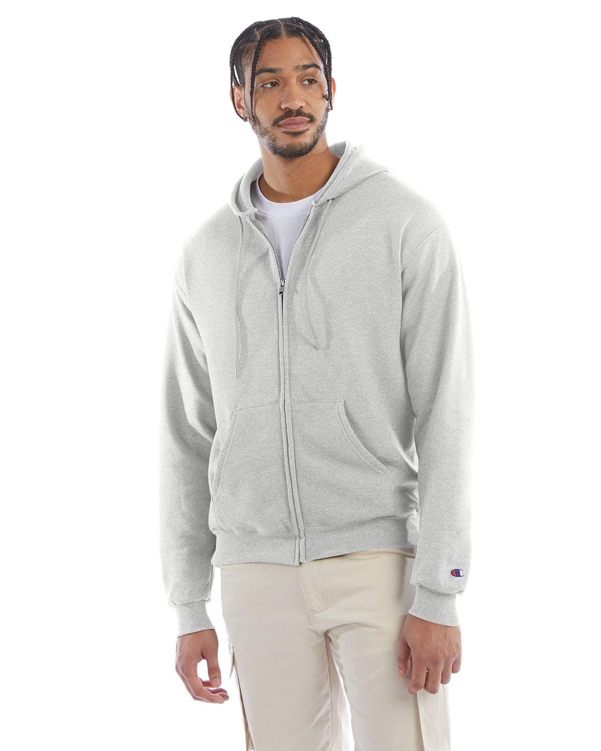 Champion Adult Powerblend® Full-Zip Hooded Sweatshirt S800