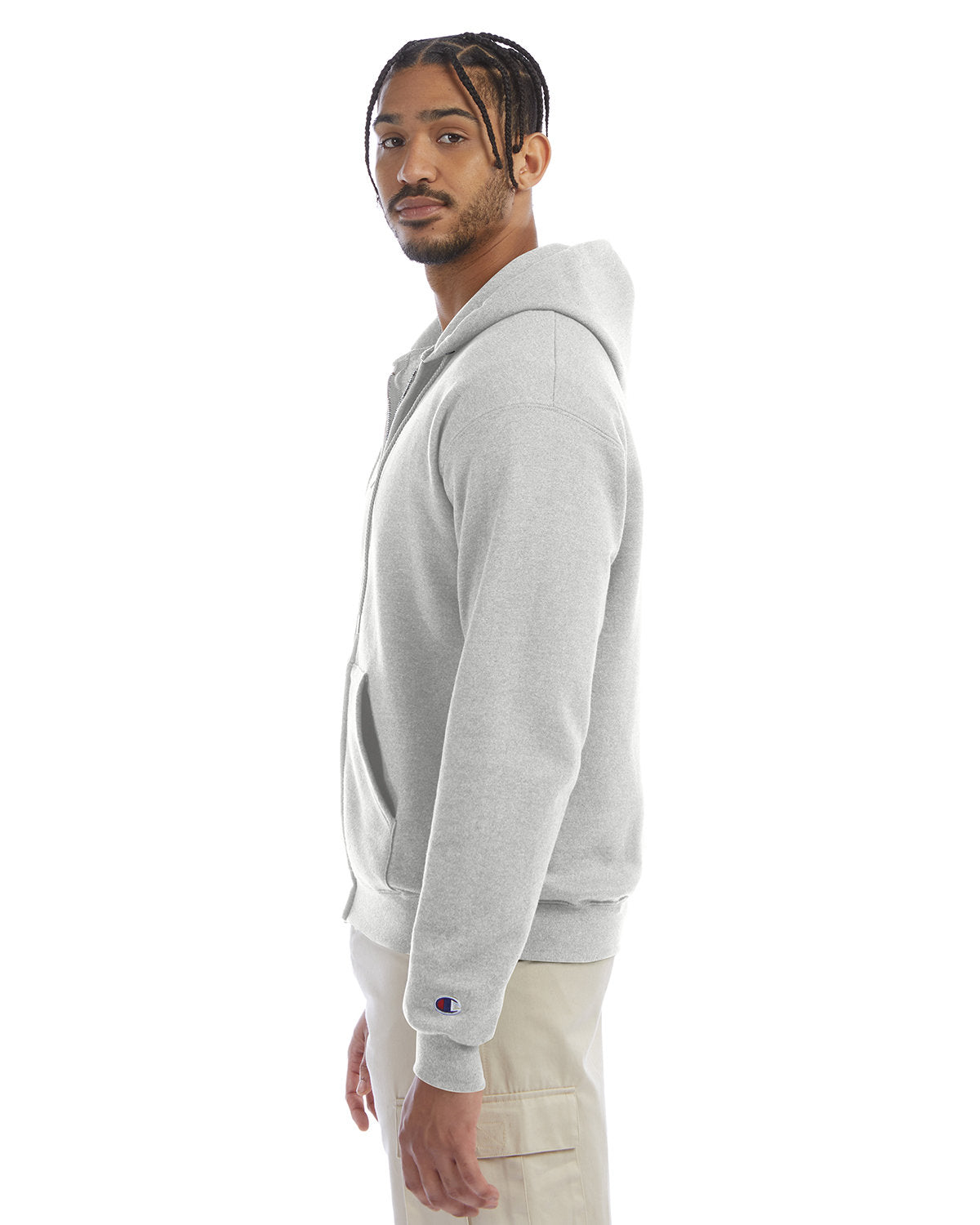 Champion Adult Powerblend® Full-Zip Hooded Sweatshirt S800