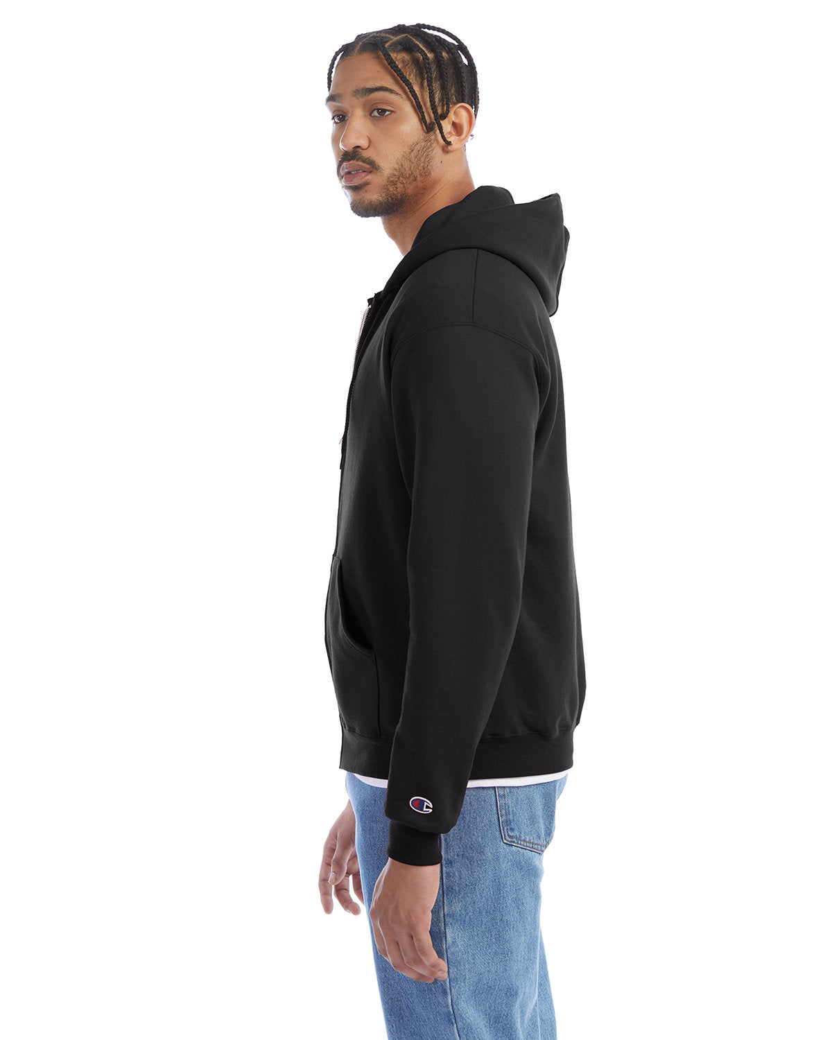 Champion Adult Powerblend® Full-Zip Hooded Sweatshirt S800