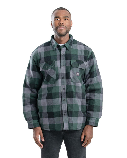 Berne Men's Timber Flannel Shirt Jacket SH69