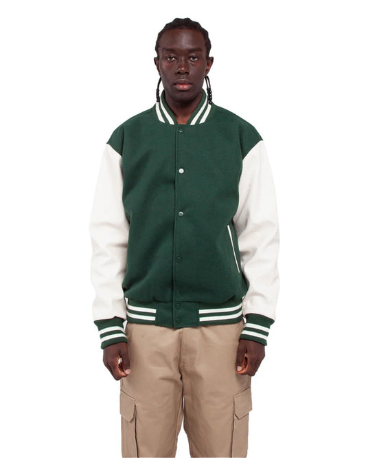 Shaka Wear Men's Letterman Jacket SHLLJ