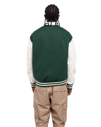 Shaka Wear Men's Letterman Jacket SHLLJ