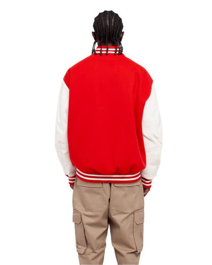 Shaka Wear Men's Letterman Jacket SHLLJ