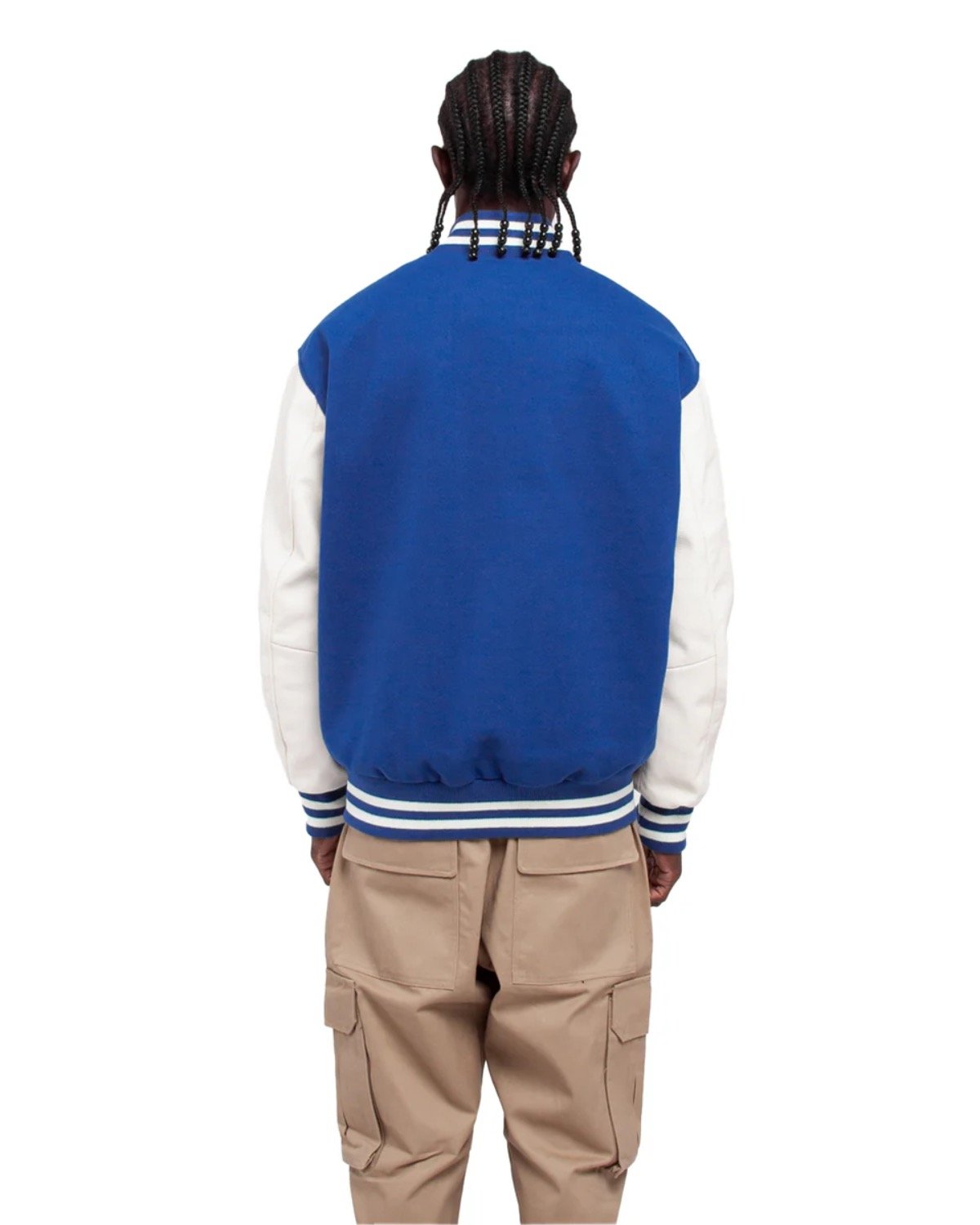 Shaka Wear Men's Letterman Jacket SHLLJ