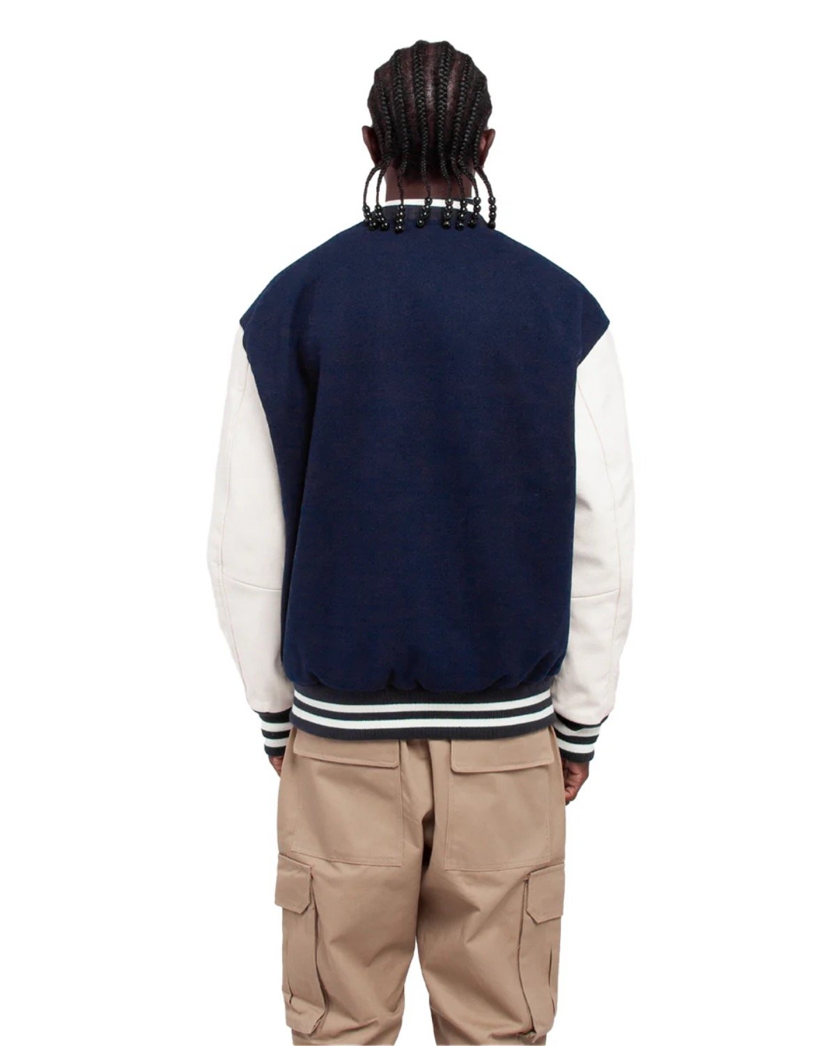 Shaka Wear Men's Letterman Jacket SHLLJ