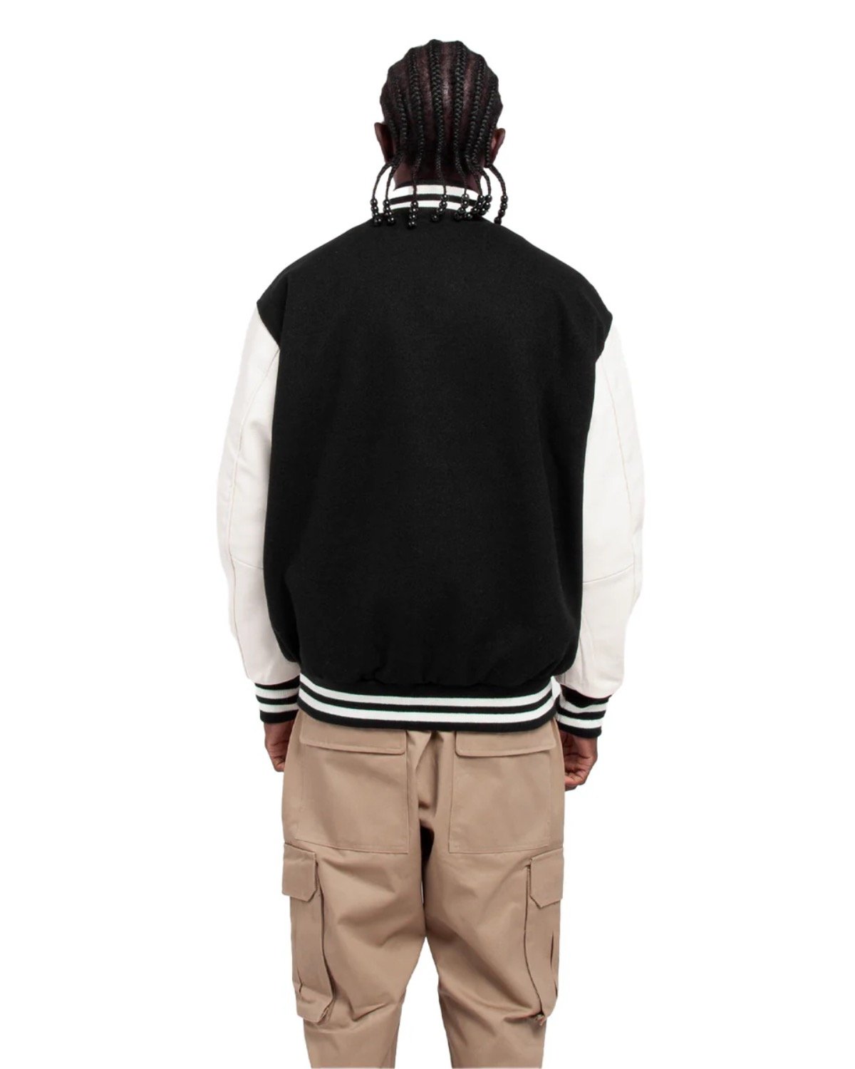 Shaka Wear Men's Letterman Jacket SHLLJ