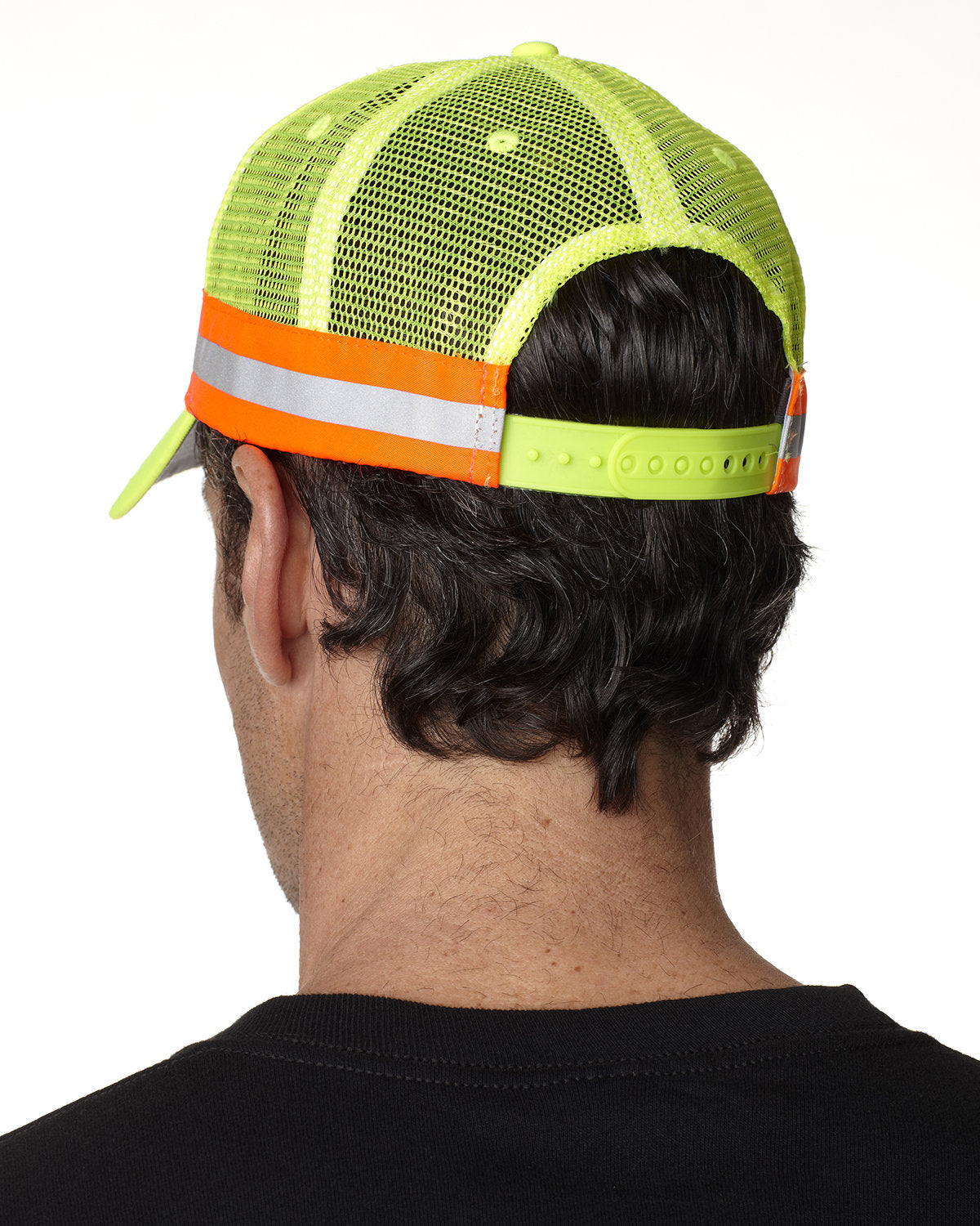 Adams Trucker Reflector High-Visibility Constructed Cap TR102