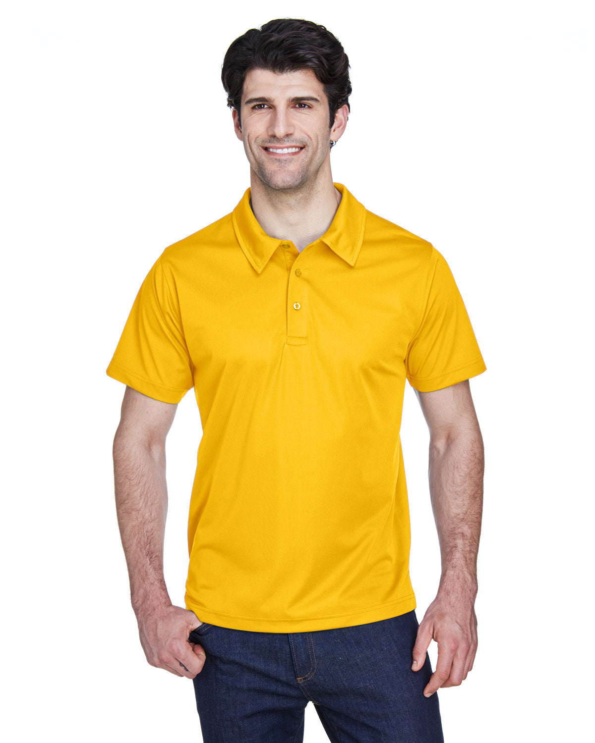 Team 365 Men's Command Snag Protection Polo TT21 SPRT ATHLTC GOLD