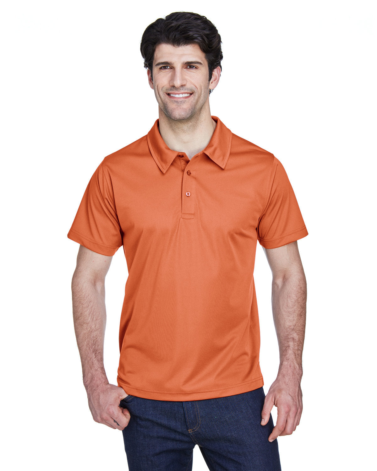 Team 365 Men's Command Snag Protection Polo TT21 SPRT BURNT ORNGE