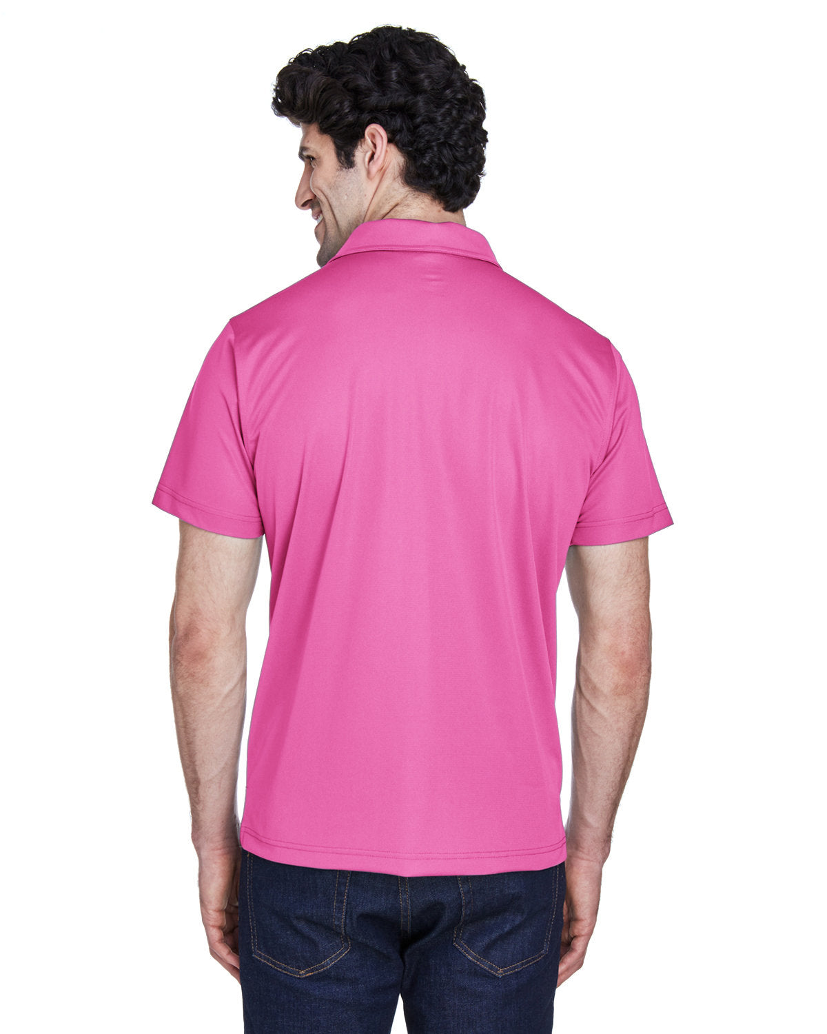 Team 365 Men's Command Snag Protection Polo TT21 SPRT CHRITY PINK