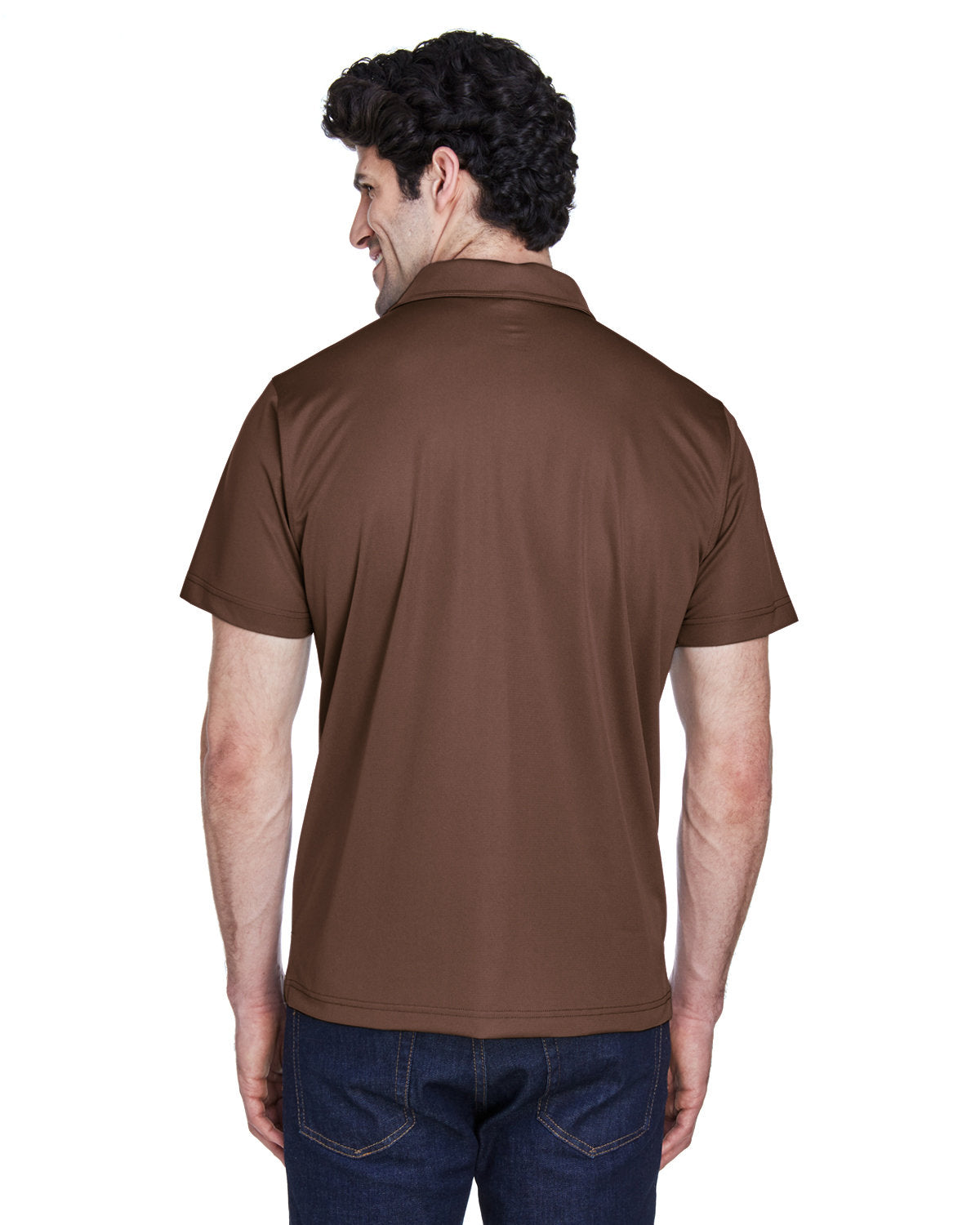 Team 365 Men's Command Snag Protection Polo TT21 SPRT DARK BROWN