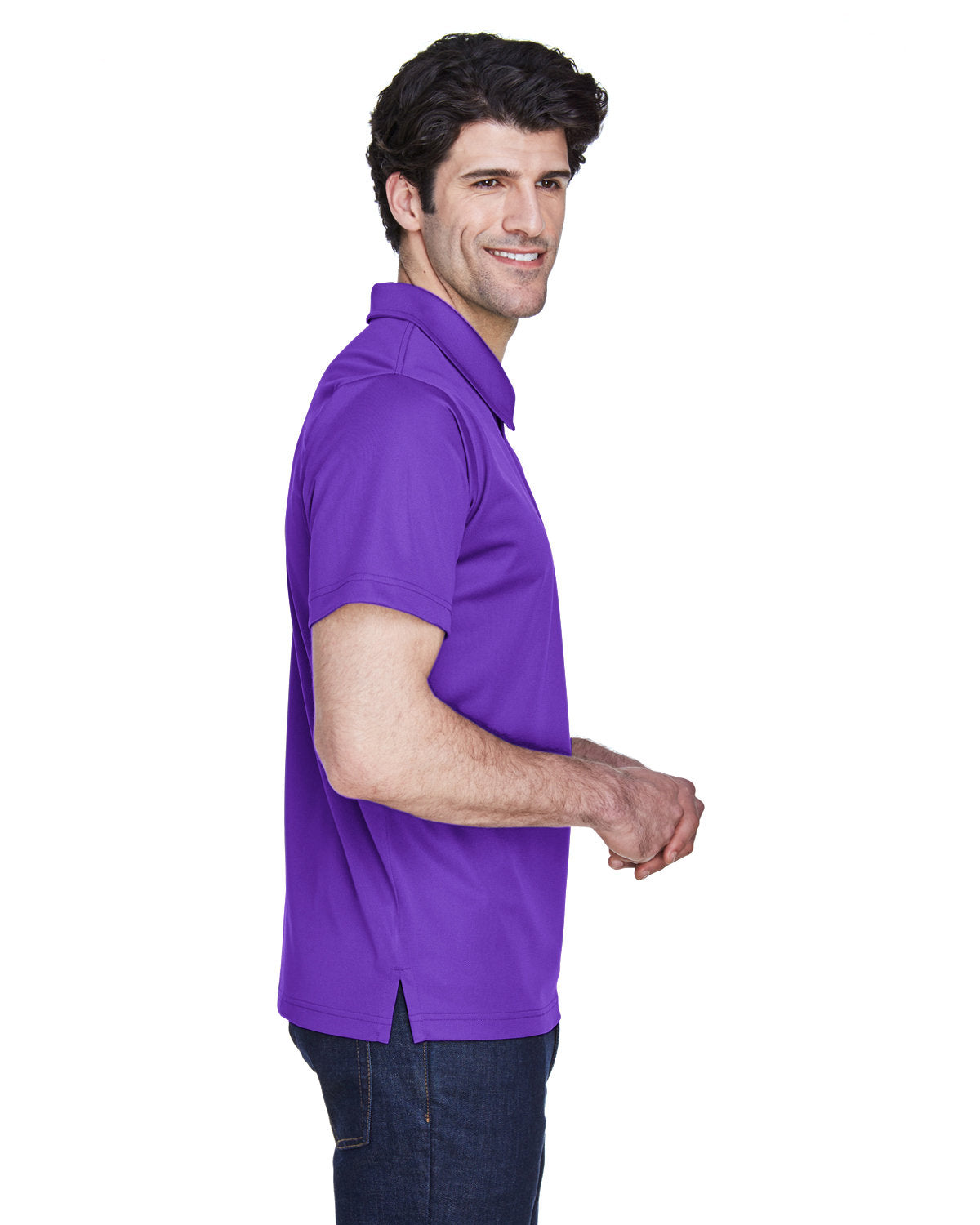 Team 365 Men's Command Snag Protection Polo TT21 SPORT PURPLE