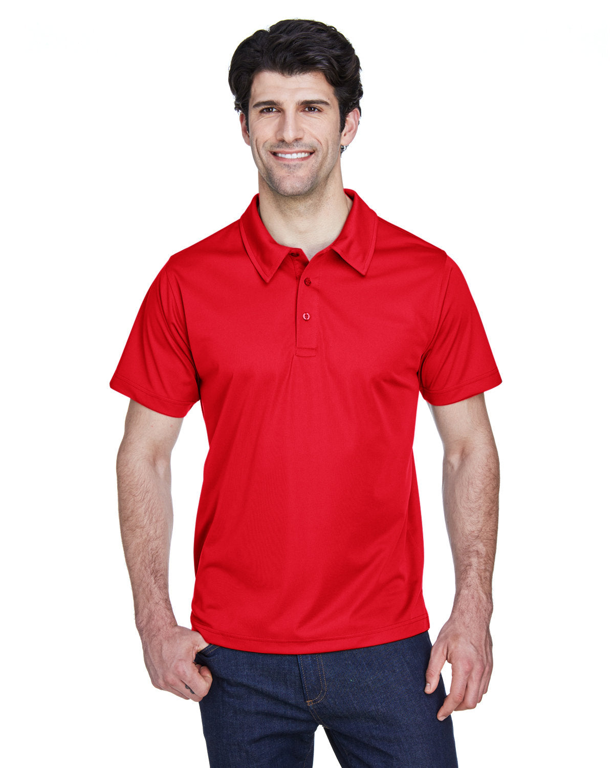 Team 365 Men's Command Snag Protection Polo TT21 SPORT RED