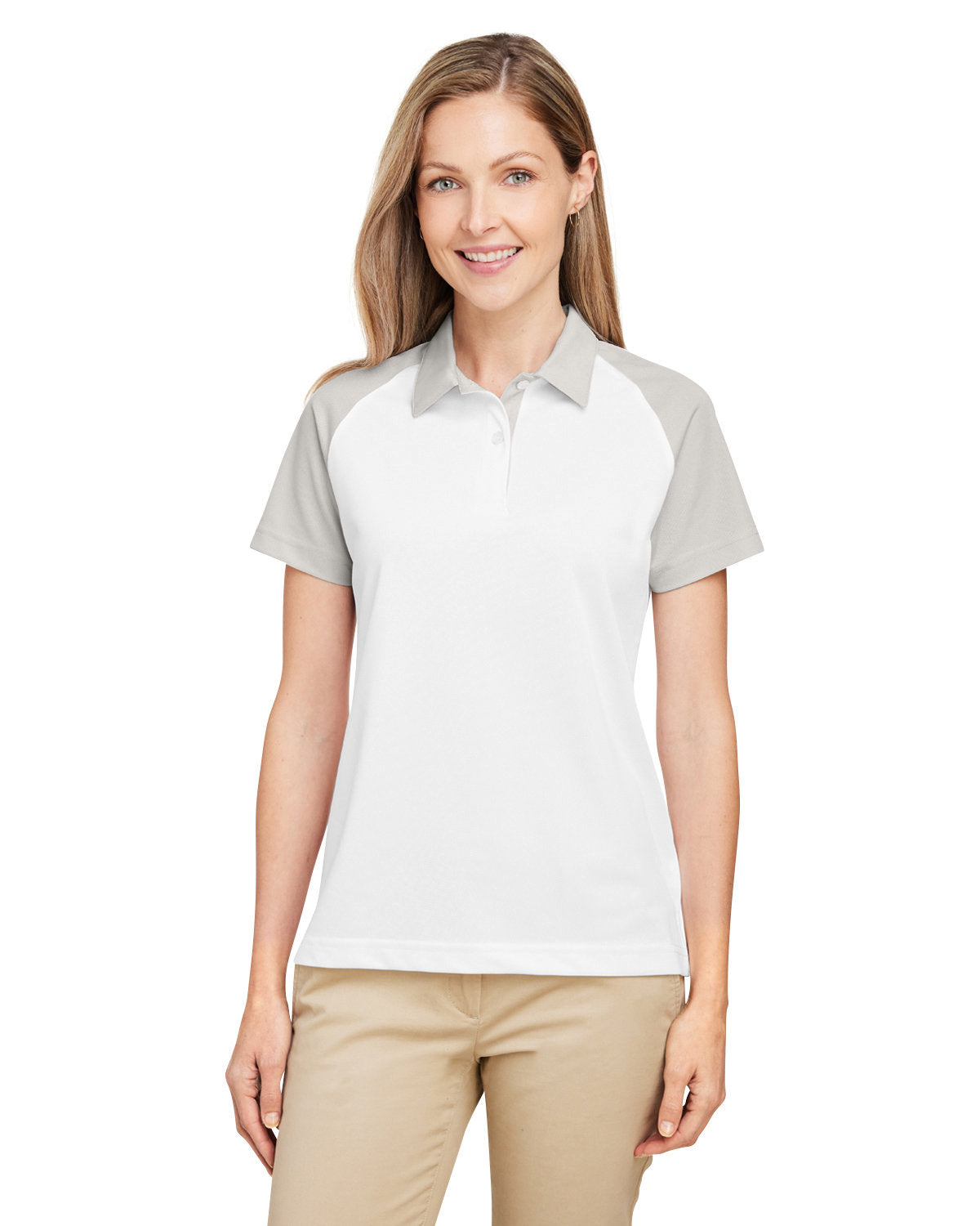 Team 365 Ladies' Command Snag-Protection Colorblock Polo TT21CW