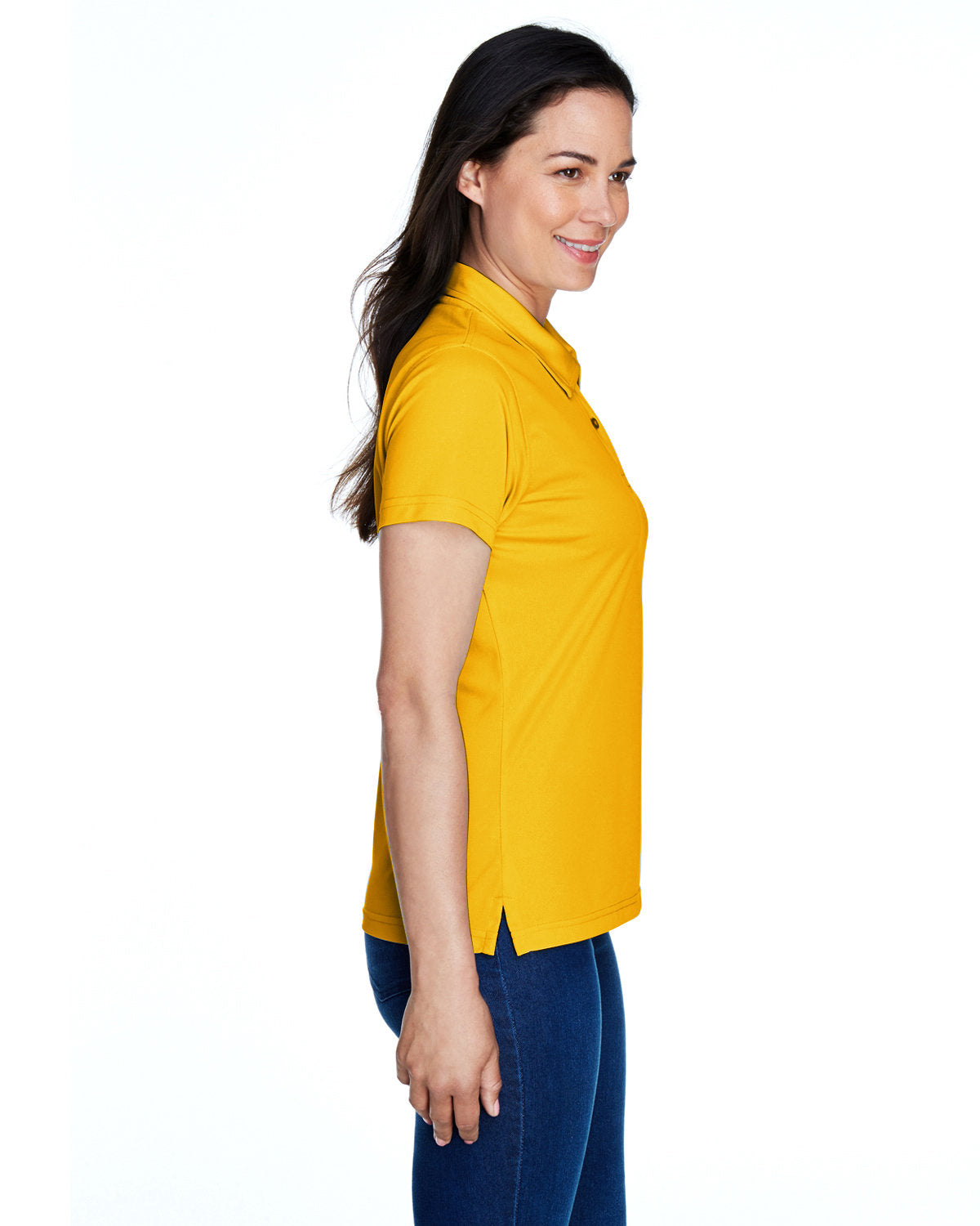 Team 365 Ladies' Command Snag Protection Polo TT21W SPRT ATHLTC GOLD