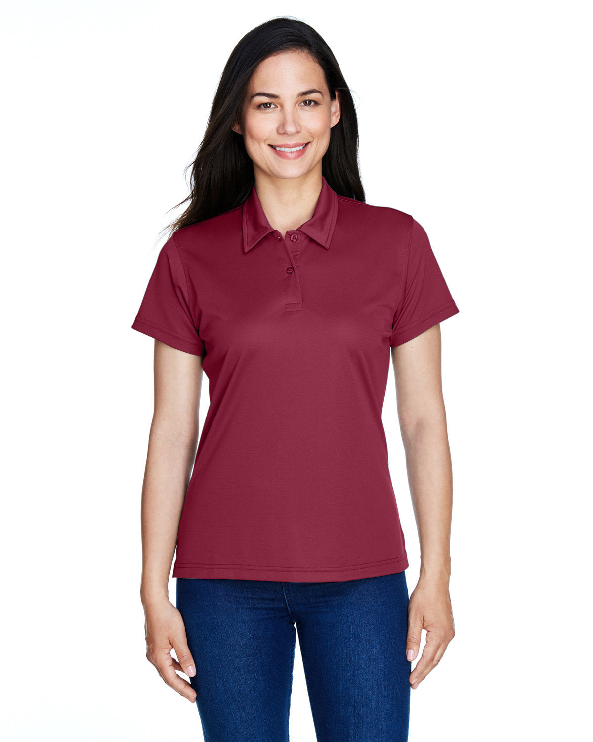 Team 365 Ladies' Command Snag Protection Polo TT21W SPORT MAROON