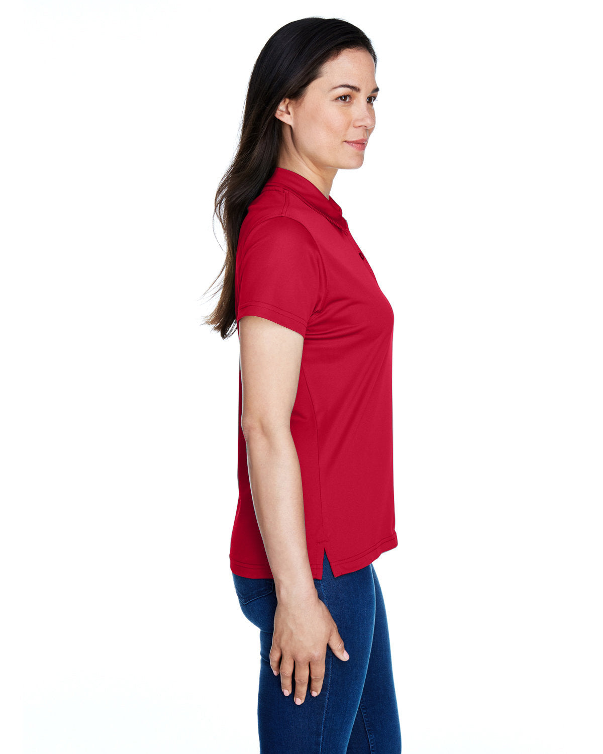 Team 365 Ladies' Command Snag Protection Polo TT21W SPRT SCARLET RED