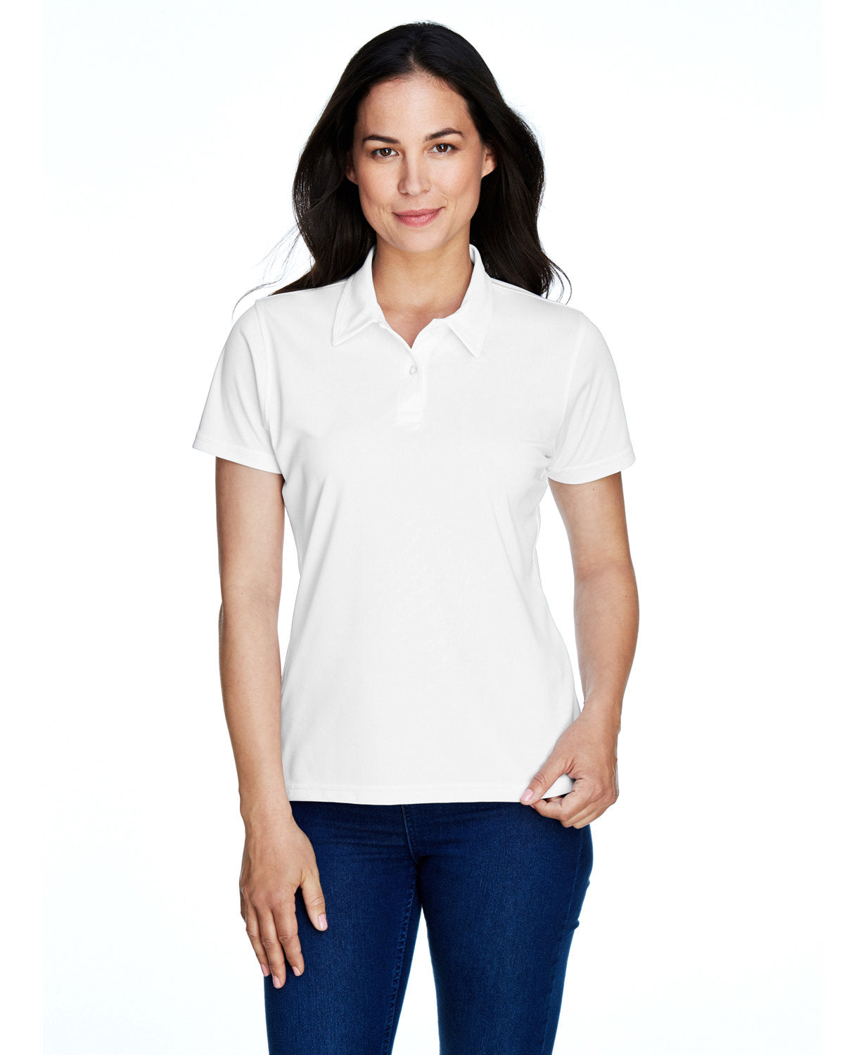 Team 365 Ladies' Command Snag Protection Polo TT21W WHITE