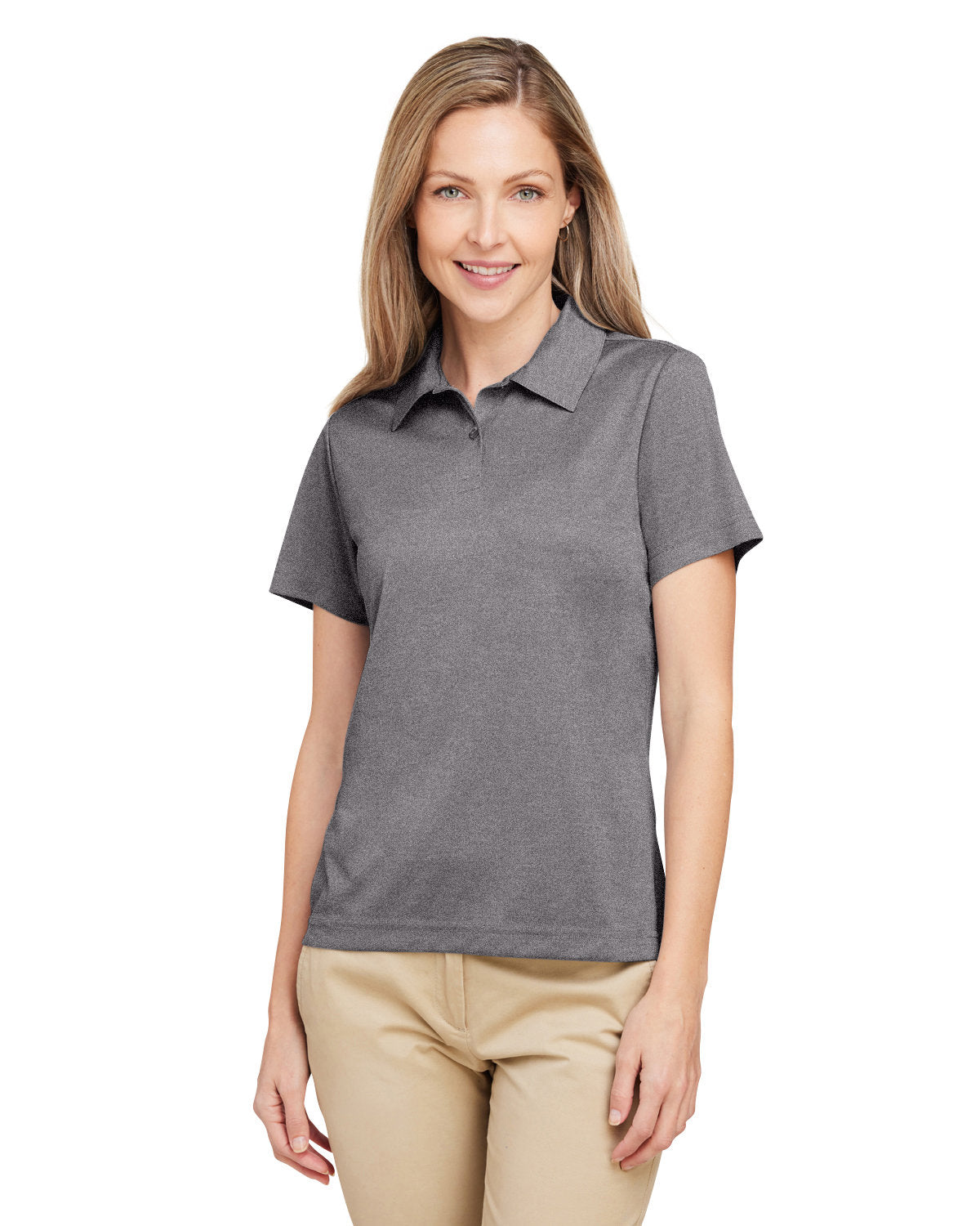 Team 365 Ladies' Zone Sonic Heather Performance Polo TT51HW