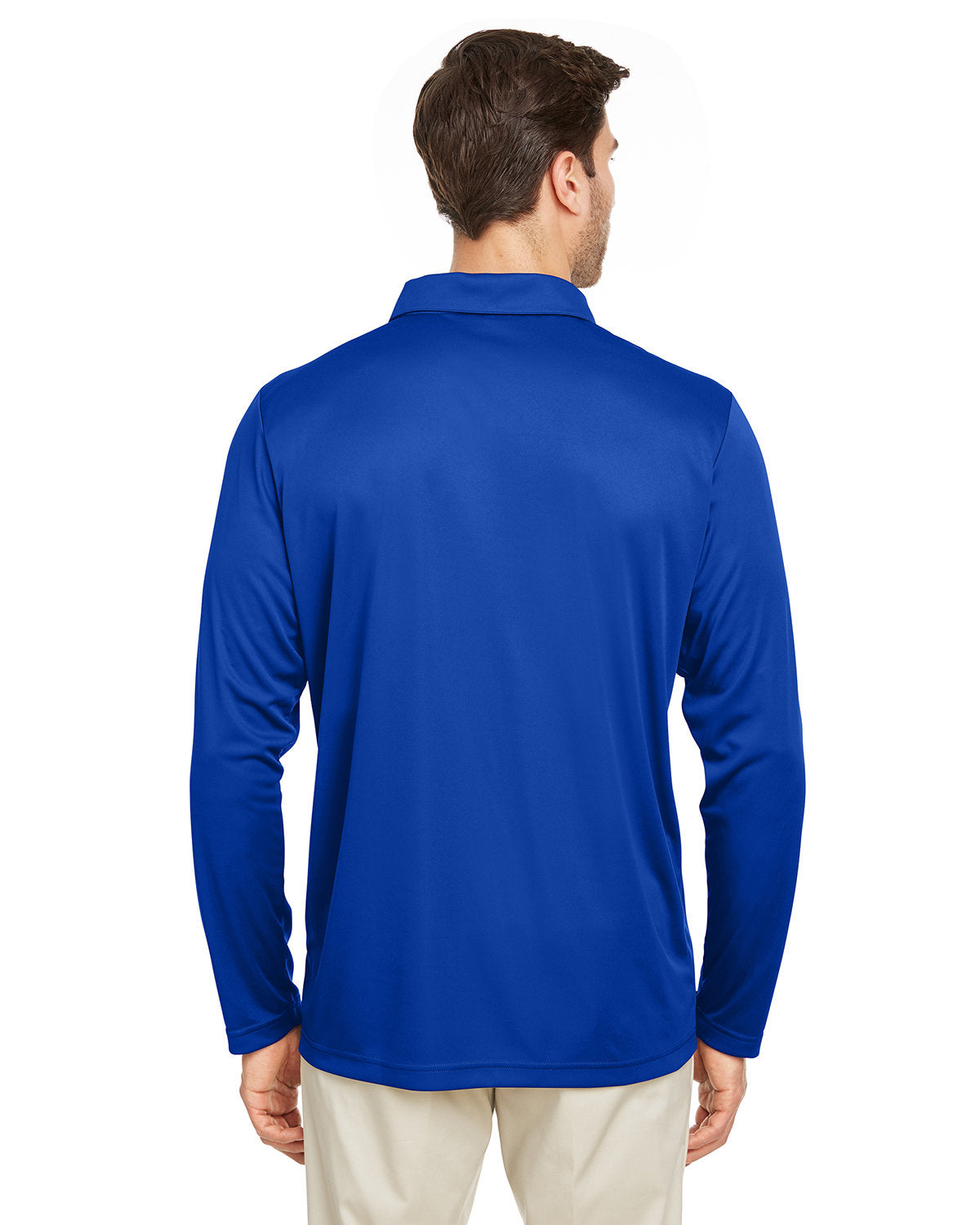 Team 365 Men's Zone Performance Long Sleeve Polo TT51L