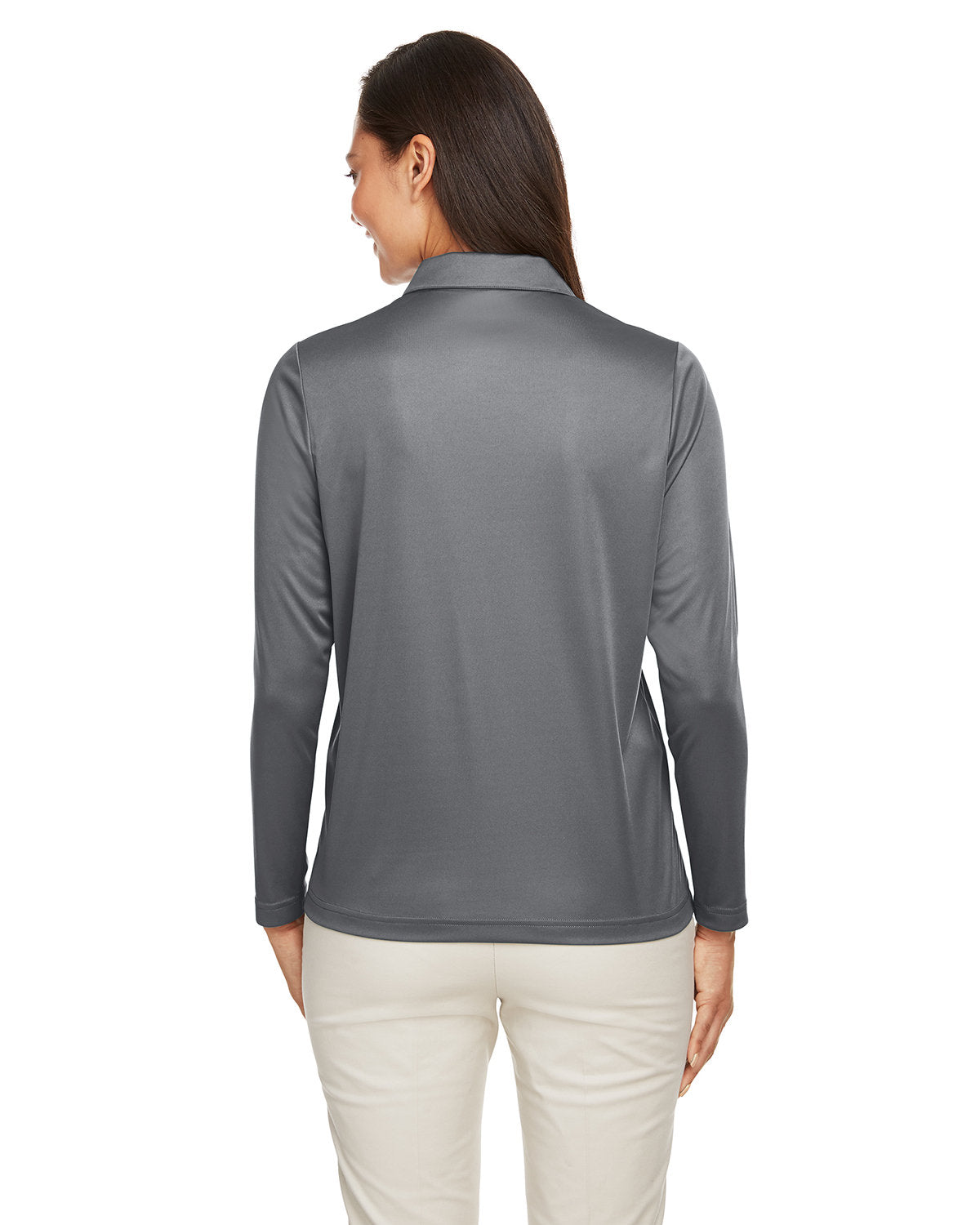 Team 365 Ladies' Zone Performance Long Sleeve Polo TT51LW