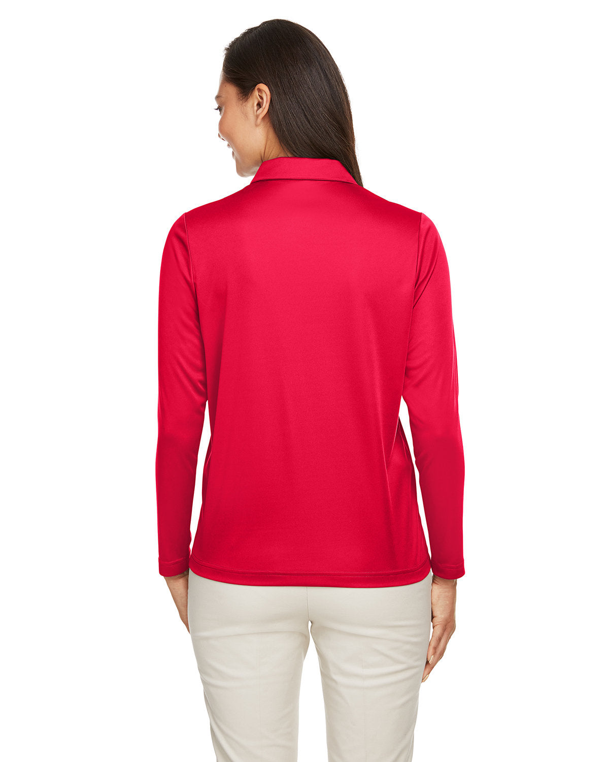 Team 365 Ladies' Zone Performance Long Sleeve Polo TT51LW