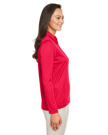 Team 365 Ladies' Zone Performance Long Sleeve Polo TT51LW