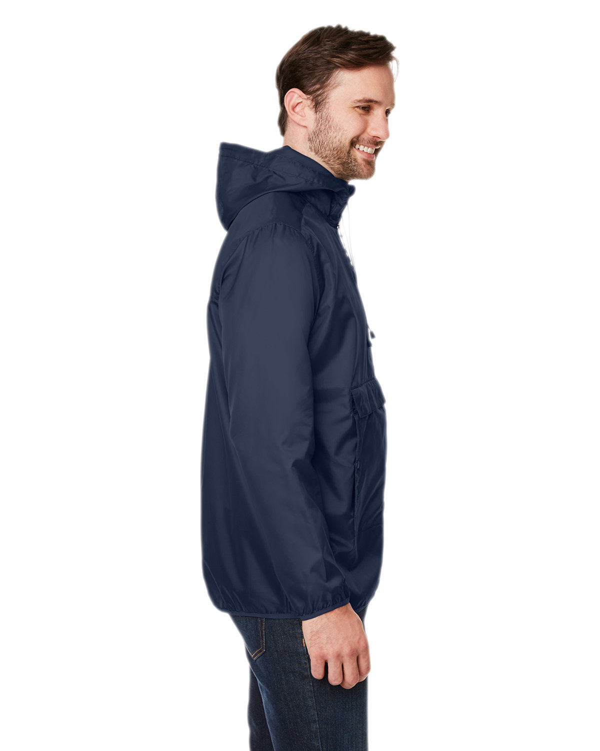 Team 365 Adult Zone Protect Packable Anorak Jacket TT77