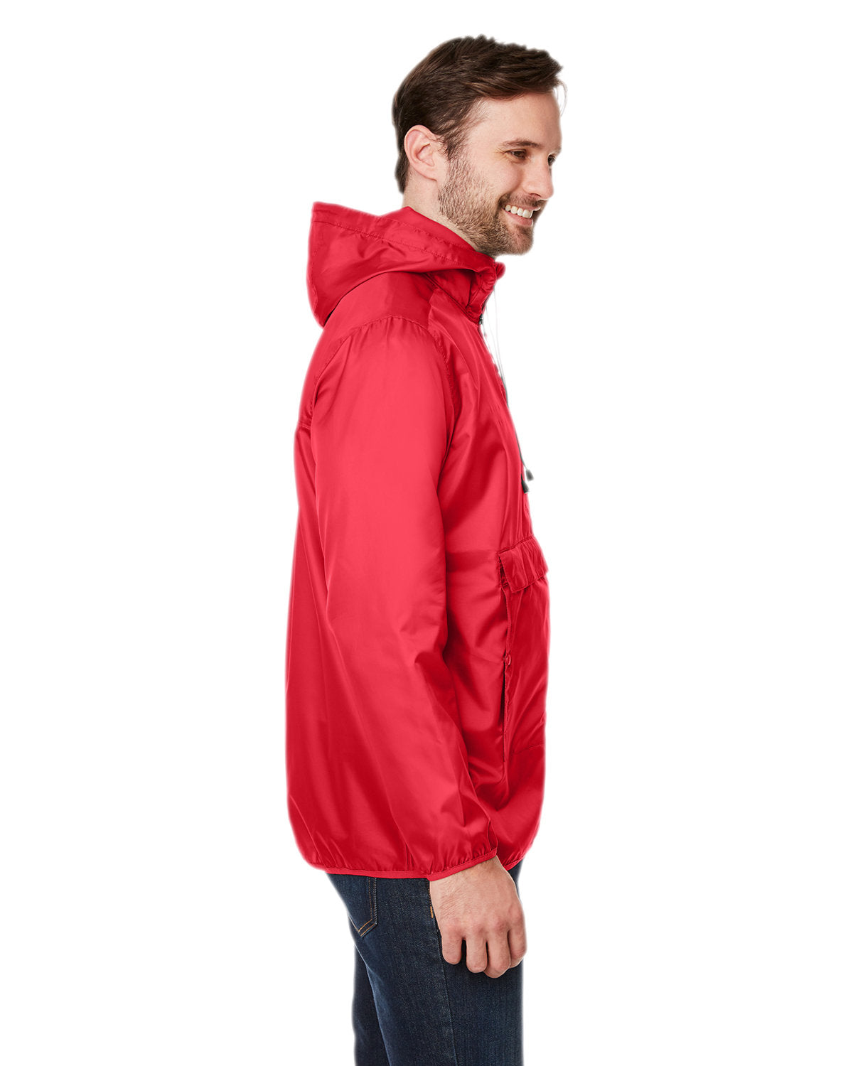 Team 365 Adult Zone Protect Packable Anorak Jacket TT77