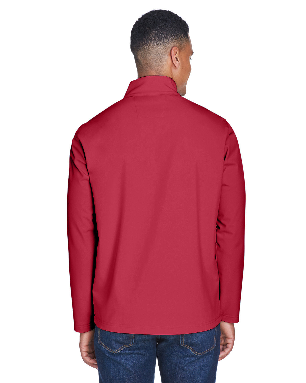 Team 365 Men's Leader Soft Shell Jacket TT80 SP SCARLET RED