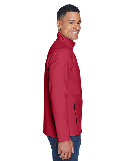 Team 365 Men's Leader Soft Shell Jacket TT80 SP SCARLET RED