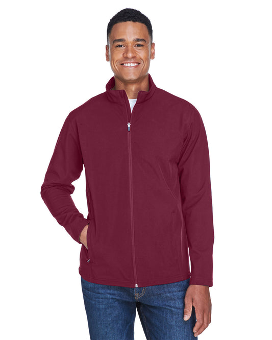 Team 365 Men's Leader Soft Shell Jacket TT80 SPORT MAROON