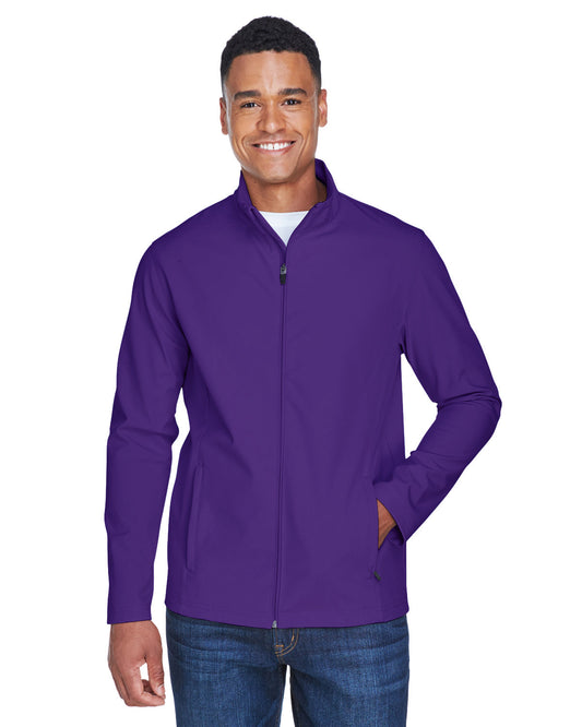 Team 365 Men's Leader Soft Shell Jacket TT80 SPORT PURPLE